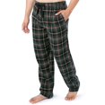 thumbnail image 5 of Pantalones de Pijama de Franela para Hombre IZOD Verde a Cuadros Talle M, 5 of 5