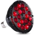 thumbnail image 1 of Lámpara de terapia de luz roja, Dispositivo de terapia de luz infrarroja de 54 W y 18 LED, Bombilla de luz roja combinada de infrarrojo cercano de 660 nm y 850 nm, 1 of 3