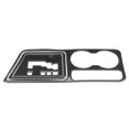 thumbnail image 1 of Gear Shift Panel Cover Gear Shift Panel Trim Cup Holder Panel Trim Cup Holder Panel Frame Carbon Fibdecoración de la cubierta interior del automóvil Control central Panel de cambio de marchas Ajuste d LHCER None, 1 of 5
