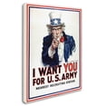 thumbnail image 3 of Trademark Fine Art "I Want You" Canvas Art by James Montgomery Flagg, 3 of 4
