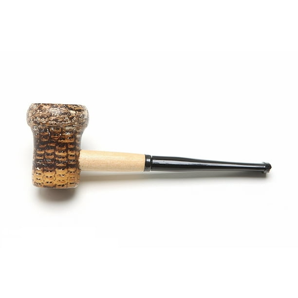 Missouri Meerschaum Patriot Corncob Tobacco Pipe Straight