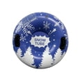 thumbnail image 2 of Tubo de nieve inflable, juguete de trineo de invierno, lindo azul, 90 cm de diámetro, con asas, trineo inflable para exteriores, mujeres, trineo,, 2 of 8