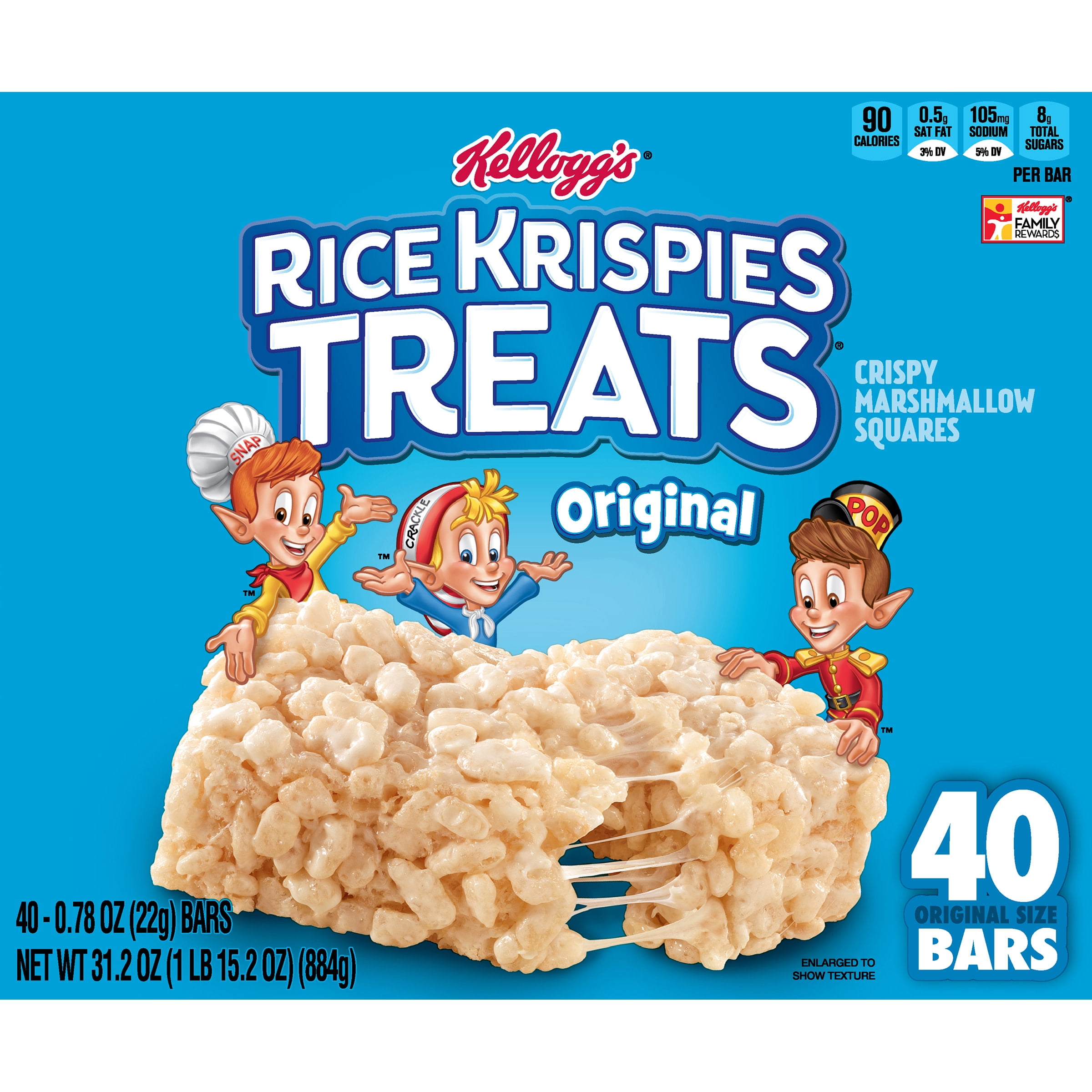 calories in rice krispies