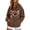 Coffee, variant on Game Day Hooded Sweatshirt Women Graphic Hoodies Funny Football Graphic Shirt Game Day Pullover Hoodies Long Sleeve Black L