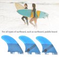 thumbnail image 3 of Fiberglass Surfboard Fin, Surfboard Fins   Convenient To Use Surfing Accessory  For Vacations For All Types Of Surfboard, 3 of 8