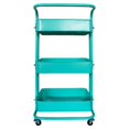thumbnail image 3 of Carrito Organizador Bluelander de Metal, Azul Bluelander CBHH-0195, 3 of 4
