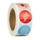 thumbnail image 2 of 500 Piezas de Dibujos Animados Navidad Joyería Decoración Regalos Caja de Papel - rojo azul Soledad Christmas Cute Sticker, 2 of 9