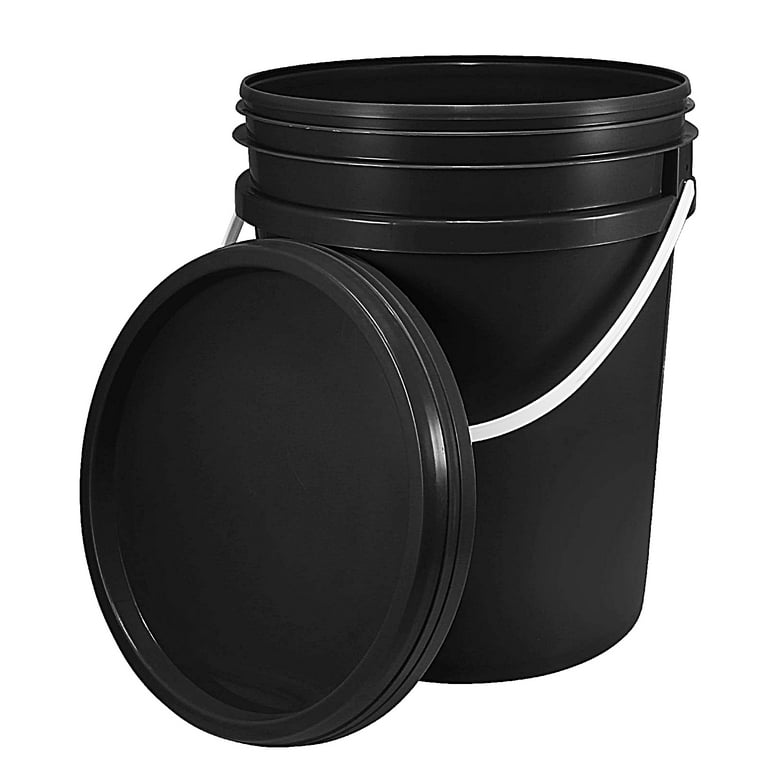 paint pail container paint bucket with lid 3 Gallon Bucket Round