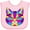 AD-Pink, variant on Inktastic Pop Art Cat Boys or Girls Baby Bib