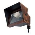 thumbnail image 2 of Dabmar Lighting LV117-ABS Solid Brass Area Flood Light with Hood- Antique Brass, 2 of 3