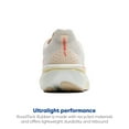 thumbnail image 4 of Brooks Women’s Hyperion 2 Neutral Running Shoe - White/Peach/Coral - 7 Medium, 4 of 6