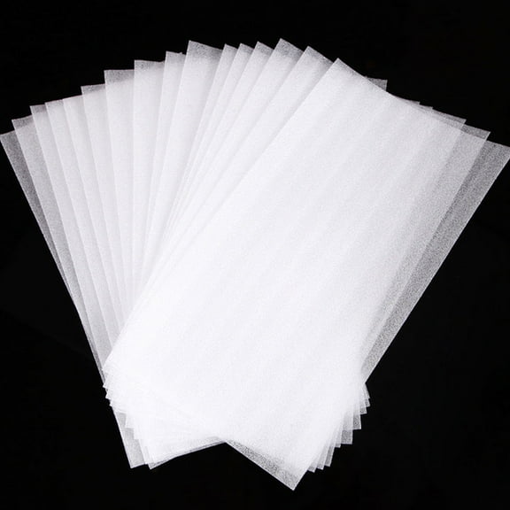Amosfun Hair Color Isolation Paper Insulation White 15Pcs