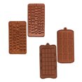 thumbnail image 4 of Moldes de Chocolate Formas Moldes para Hacer Galletas de Silicona DIY Cocina Para Hornear Fabricantes de Dulces 4 piezas Noticed HA004900-00, 4 of 7