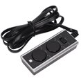 thumbnail image 1 of Controlador de cable con  de subwoofer  de controlador de cable de coche con carcasa de ABS para automóvil, 1 of 8