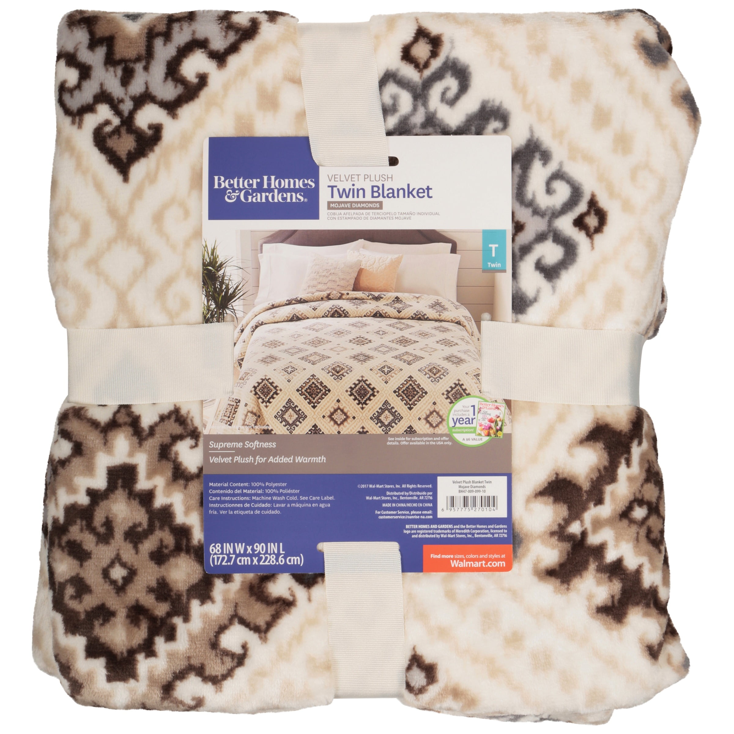 Better Homes And Gardens Blanket Better Homes And Gardens Velvet Plush Blanket Com