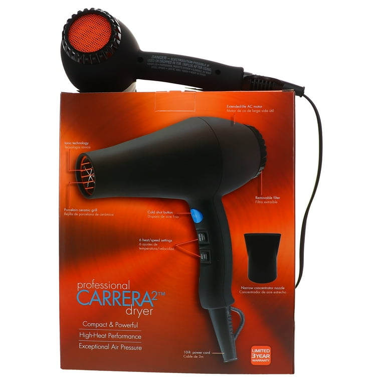 BaBylissPRO 2024 Porcelain Ceramic Carrera Dryer