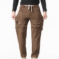 thumbnail image 5 of Men'S Tactical Pants Ripstop Stretch Water Resistant With Multi-Pockets Cargo Work Pants Military Hiking Outdoor, 5 of 9