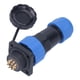 thumbnail image 1 of Conector de cable industrial, conector de alimentación impermeable, conector de clavija de aviación cuadrado, enchufe impermeable, funcionalidad inteligente, 1 of 8