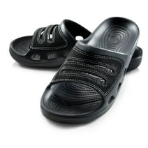 Roxoni Men's Open Toe Lightweight Slip On Slide Sandals -sizes 8 to 12 ...