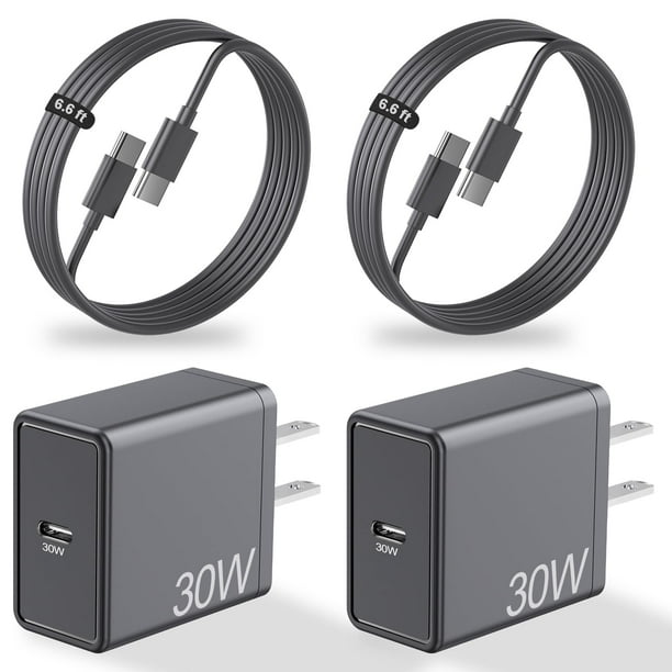 Cargador Looptimo USB C Fast de 30 W para Google Pixel 9 Pro XL/9/8