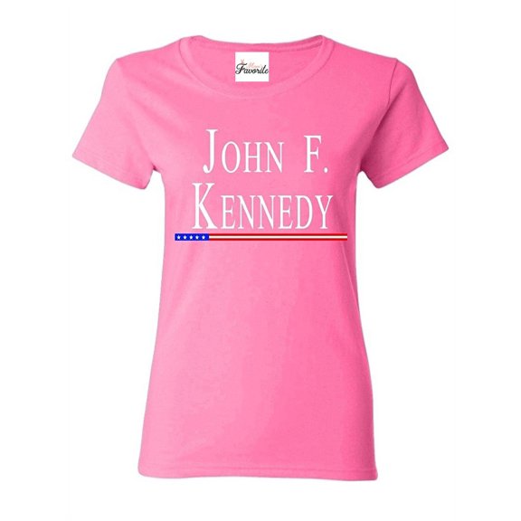 Women's T-Shirt Short Sleeve - President John F. Kennedy