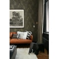 thumbnail image 5 of ESTA Home Canales Black Gold Inked Leaves Wallpaper, 20.9-in by 33-ft, 5 of 7