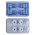 thumbnail image 2 of Luioepy Overstock The cat ice cube mold is blue Cute Ice Cube 3D Silicone Ice Cube Tray Reusable Animal Shape Silicone Large Ice Cube Tray With Lid For Ice Iced Coffee, 2 of 9