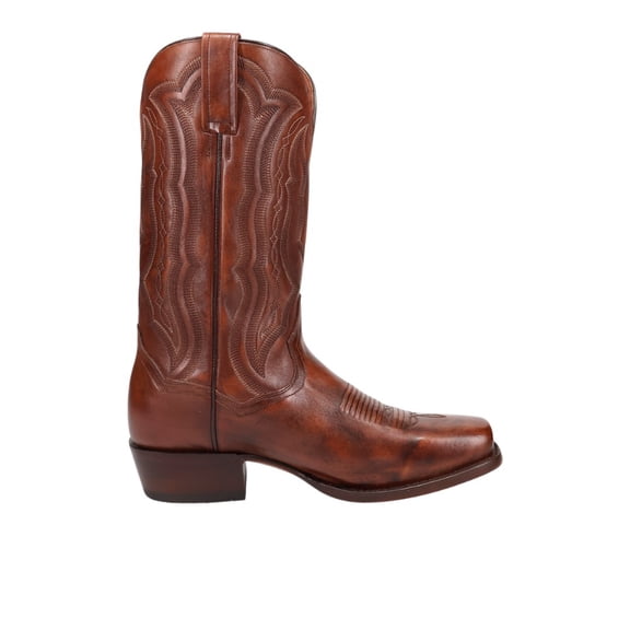 Dan Post Western Boots Mens Wade Leather Square Toe Honey DP3355