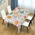 thumbnail image 4 of Yayeee Tablecloths 54" x 54" Rectangle Wrinkle Resistant Party Table Cover, Floral Easter Eggs, 4 of 8