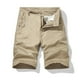 thumbnail image 1 of pstuiky Pantalones cortos de entrenamiento para hombre, Pantalones cortos cargo casuales de moda para hombre, con bolsillos y botones, cintura elástica Pantalones cortos para correr para hombre, 1 of 8