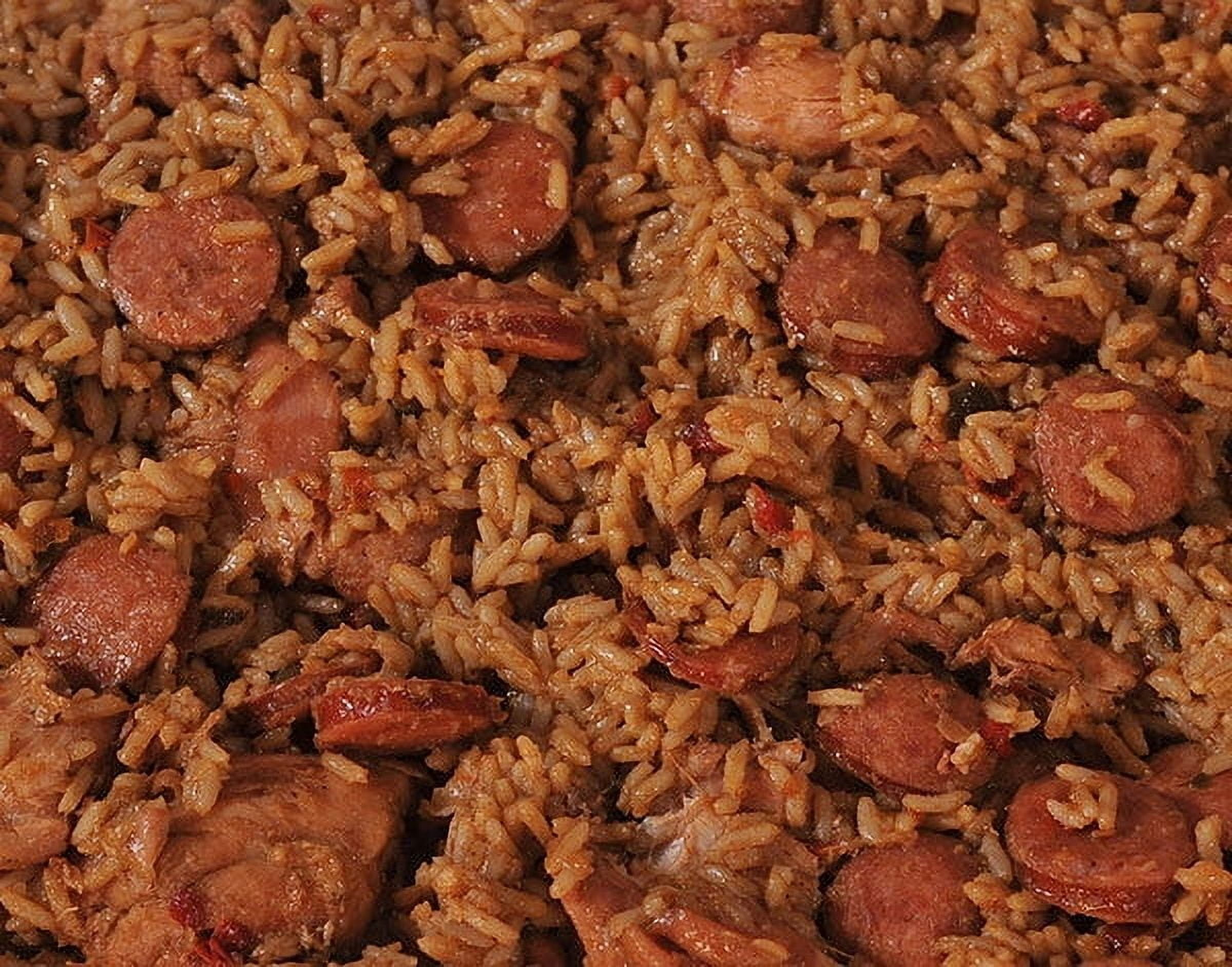 (3 pack) Jambalaya Girl Jambalaya Seasoned Rice Blend 8 oz. Packaged Meals (shelf-stable)