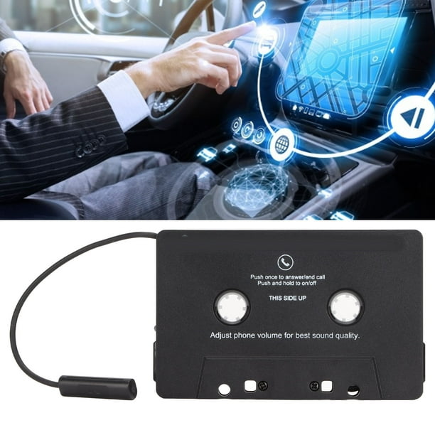 Voiture Audio Bluetooth Cassette Récepteur Lecteur de Bande Bluetooth 5.0  Cassette aux Adaptateur Noir 