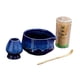 thumbnail image 2 of 4 piezas Japonesa Matcha Set Tea Herramientas Conjunto de tazón con tope de Herramientas para la del té para la oficina en casa azul oscuro, 2 of 9