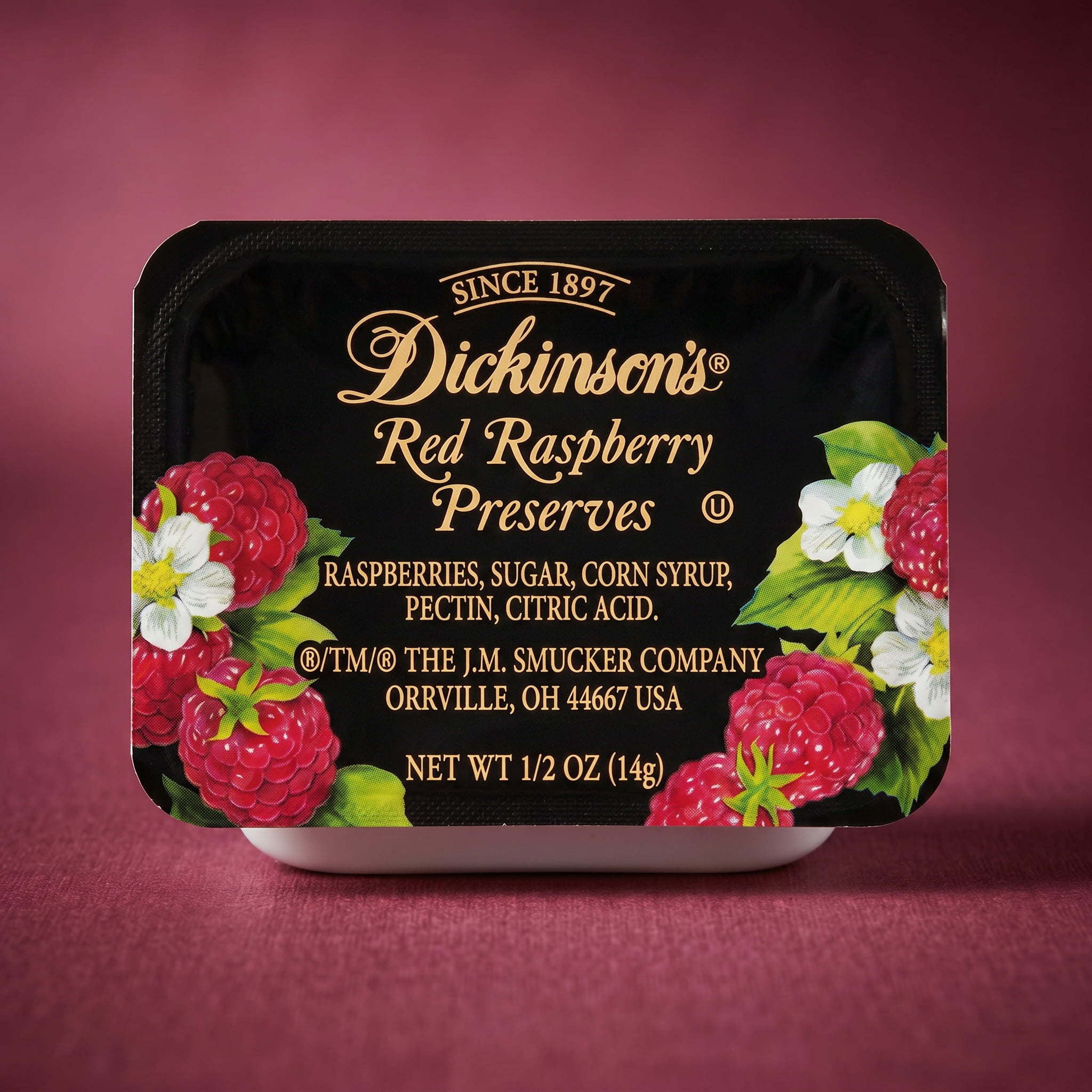Dickinson's Variety Pack Includes Jam, Marmalade, & Preserves | 4 Unique Flavors | 80 Count