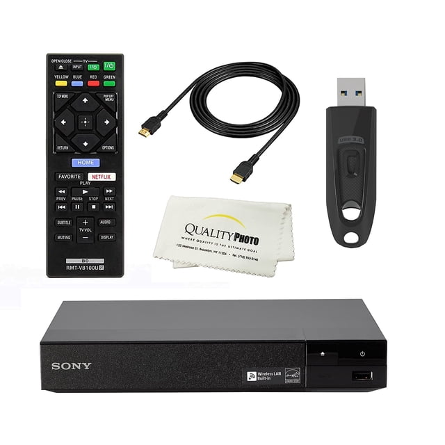 Reproductor de Blu-ray Disc Sony BDP-BX370 con Wi-Fi 64GB USB