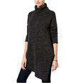 thumbnail image 2 of Rachel Roy suéter asimétrico de punto con cuello alto para mujer, gris, extra pequeño Rachel Roy Tejer, 2 of 2