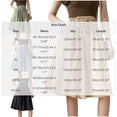 thumbnail image 3 of Utoimkio Women's Light Blue Culotte Shorts,High Waisted Cropped Wide Leg Trousers with Ruffled Waist and Buttons, 3 of 6