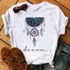 thumbnail image 3 of Camiseta De Moda Para Mujer Estampada Dreamcatcher Verano Manga Corta tops Dama Niñas Nuevas Camisetas Gráficaspangjing, 3 of 3