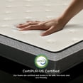 thumbnail image 6 of Springfit 8" Tight Top Innerspring Mattress in a Box, Bonnell Coil, CertiPUR-US®, Twin-XL, 6 of 10