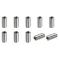 thumbnail image 1 of Unique Bargains Adaptateurs de Filetage Manchon Réducteur Écrou M5x0.8 Mâle à M3x0.5 Femelle pour Réparer Insert Écrou Vis Réducteur 10mm 10 Pcs, 1 of 5