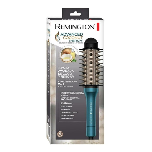 Cepillo Alaciador Remington Advanced Coconut Therapy Cerámica con