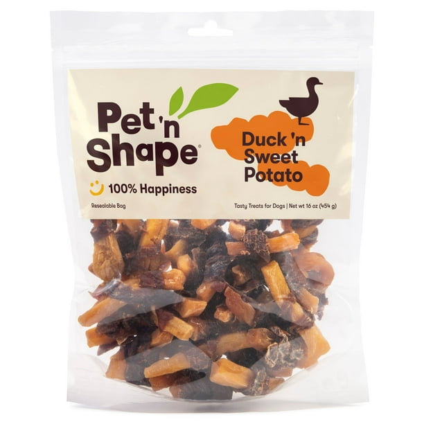 Pet 'n Shape Sweet Potato Chews AllNatural Duck Wrapped Sweet Potato