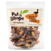 Pet 'n Shape Sweet Potato Chews - Duck Wrapped Sweet Potato Dog Treats - 16 Ounce