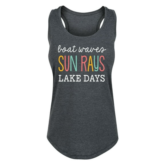Instant Message - Lake Days - Women's Racerback Tank