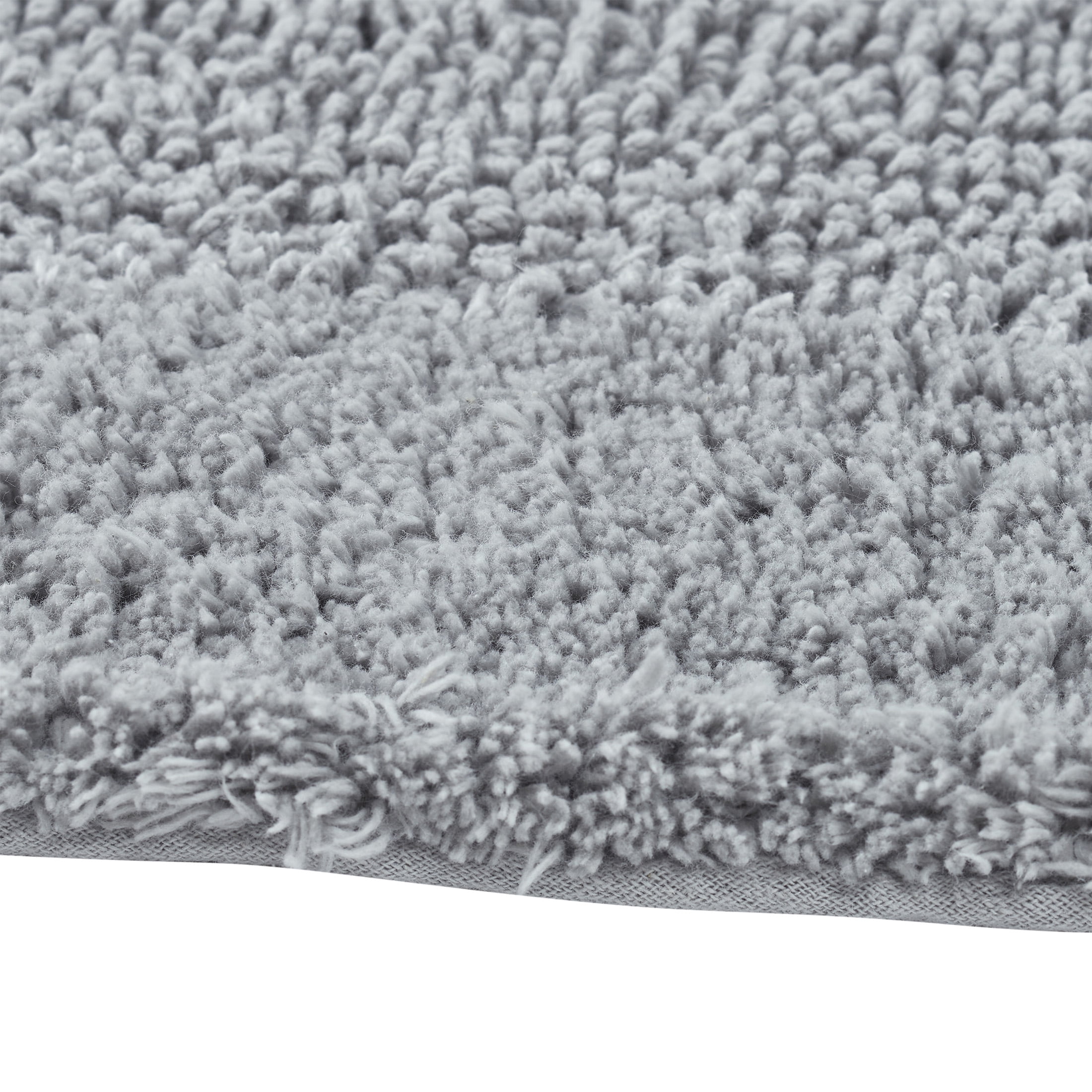 ◆フィスバ◆シーツ◆184×284cm◆グレー◆L-2506WE10◆ VCNY Home Jessica White Cotton Bath Rug - Reversible - 20 x 32