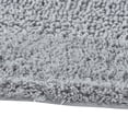 thumbnail image 4 of VCNY Home Jessica Solid High Rise Grey Cotton Bath Rug, 20" x 32", 4 of 5