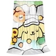 thumbnail image 6 of Lsque Sanrio Pattern Fuzzy Fleece Throw Blanket Extra Large,Super Soft,Fluffy and Warm Blankets for Couch,Bed,All Season Use (40"x30"), 6 of 7
