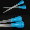 thumbnail image 4 of Flmtop Multifunctional Home Fish Tank Mini Water Changer Gravel Cleaning Dropper Feeder Blue, 4 of 6