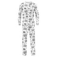 thumbnail image 5 of Family Matching Colorable Pajamas Sets 2 Piece Christmas DIY Hand Painted Pjs Set Soft Holiday Coloring Cute Sleepwear, 5 of 5