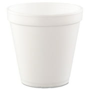 Dart Foam Containers, 16 oz, White, 25/Bag, 20 Bags/Carton
